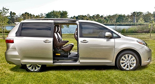 Ảnh Cho Thuê Xe Du Lịch Toyota Sienna 2