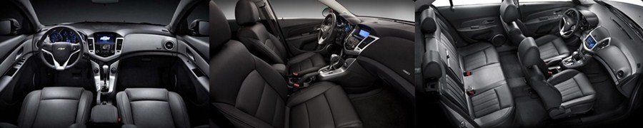 Ảnh nội thất xe Chevrolet Cruze