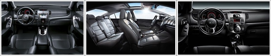 Ảnh nội thất xe Kia Forte