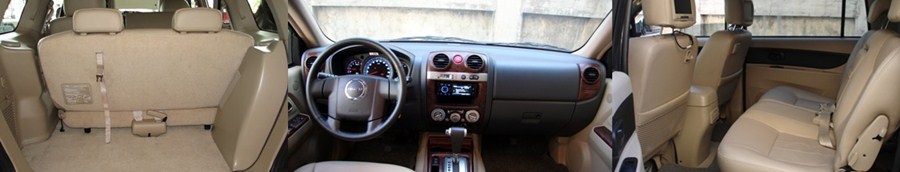 Nội thất xe Isuzu Hilander